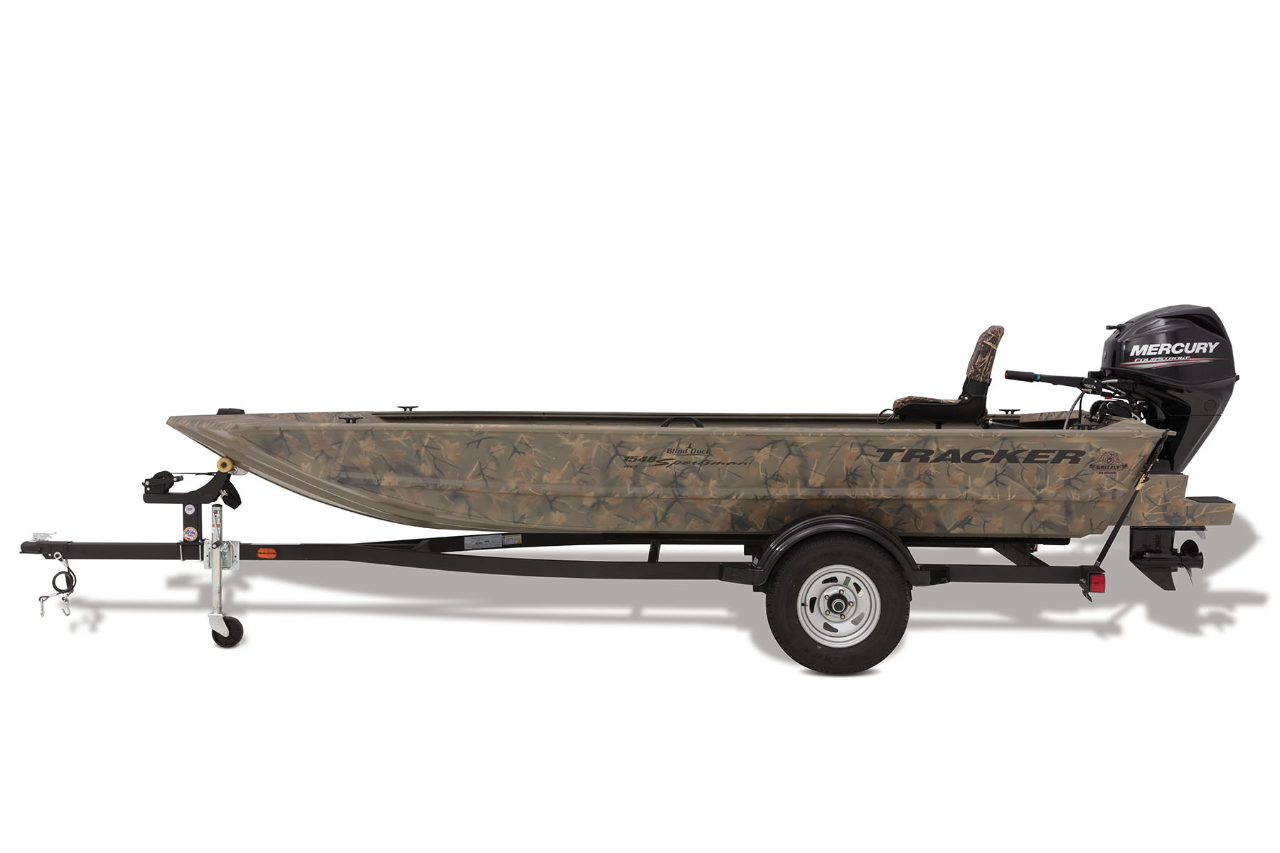 2019 GRIZZLY 1548 T Sportsman - TRACKER Hunt and Fish Jon Boat