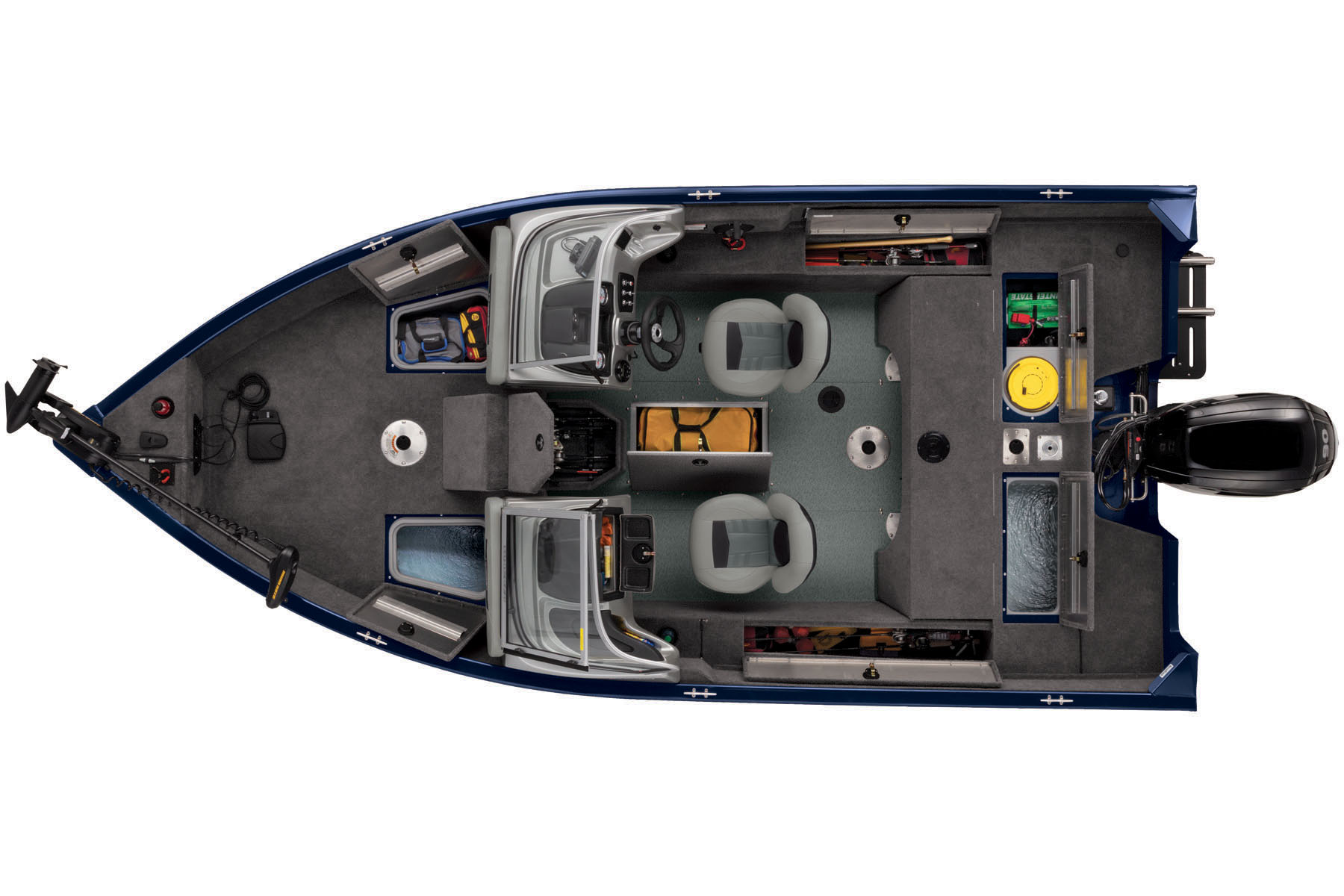 2019 PRO GUIDE V-175 Combo - TRACKER Deep V Multi-Species Boat