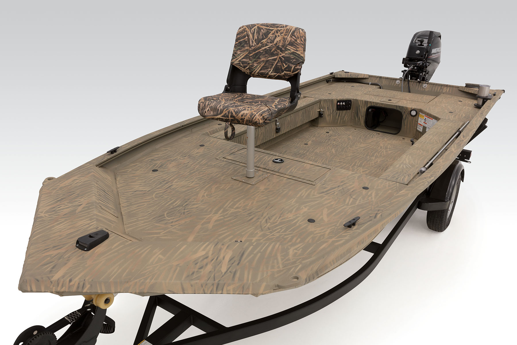 GRIZZLY 1654 T Sportsman TRACKER Welded Jon Boat