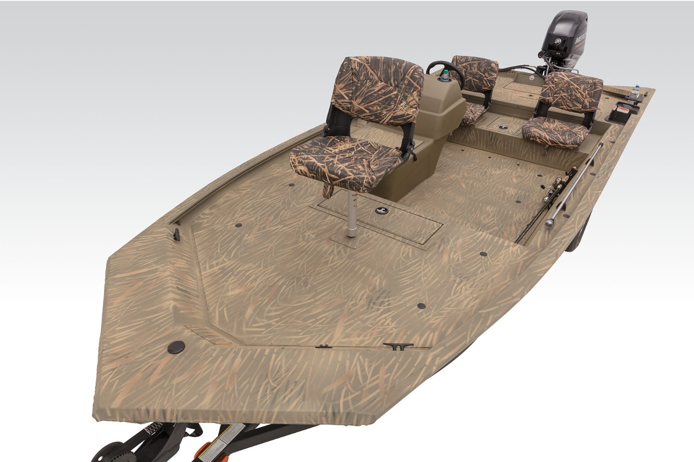 GRIZZLY 1754 SC TRACKER Welded Jon Boat
