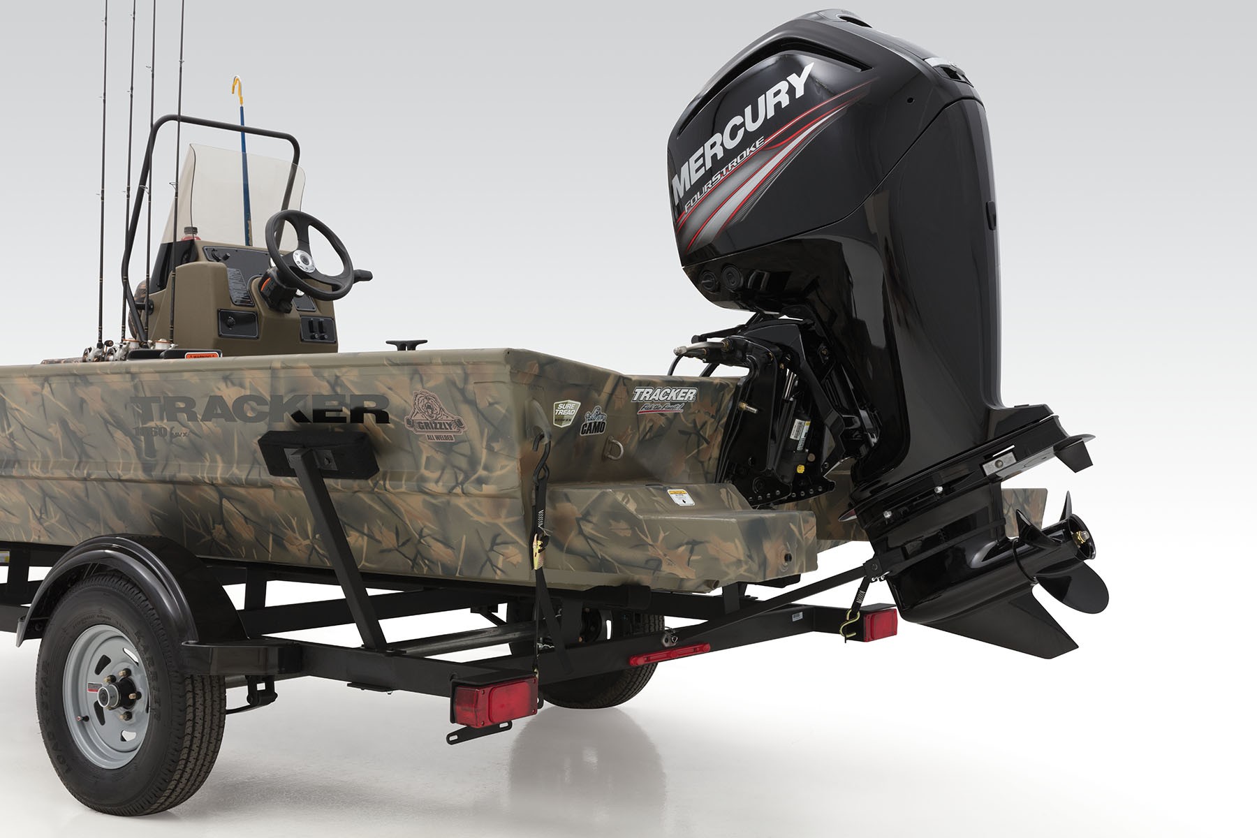 GRIZZLY 1860 CC TRACKER Welded Jon Boat