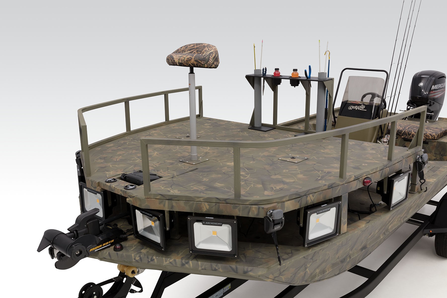 GRIZZLY 2072 CC Sportsman TRACKER Welded Jon Boat