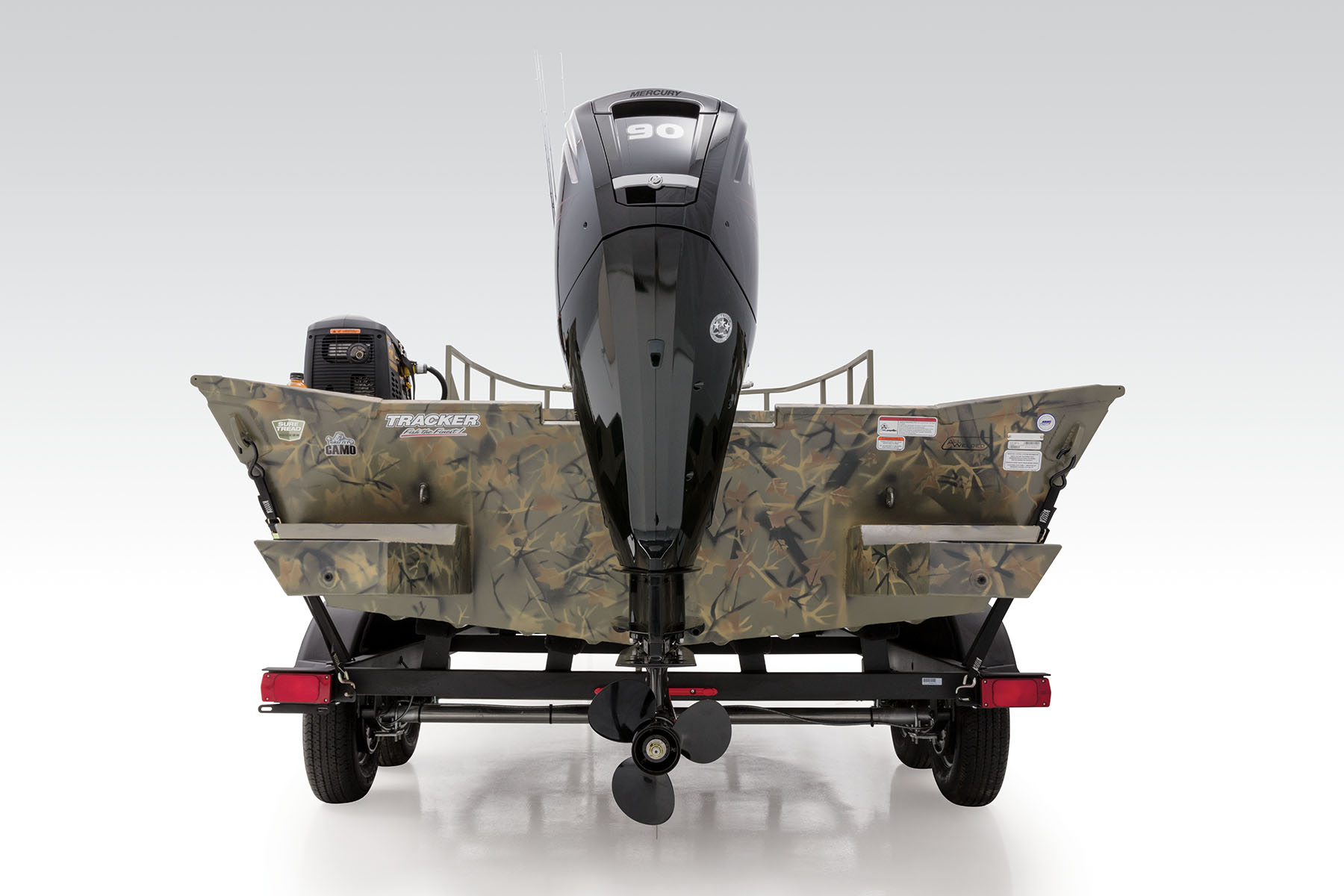 GRIZZLY 2072 CC Sportsman TRACKER Welded Jon Boat
