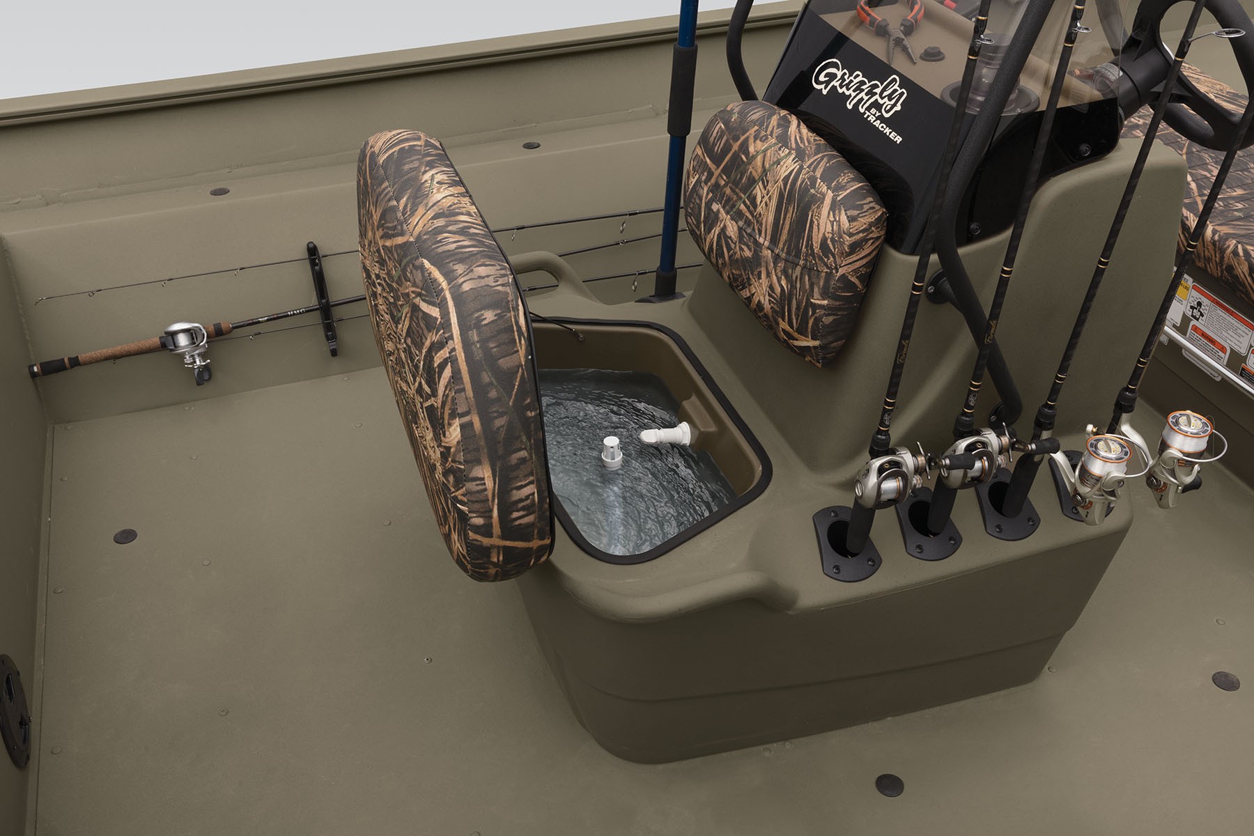 GRIZZLY 2072 CC TRACKER Welded Jon Boat