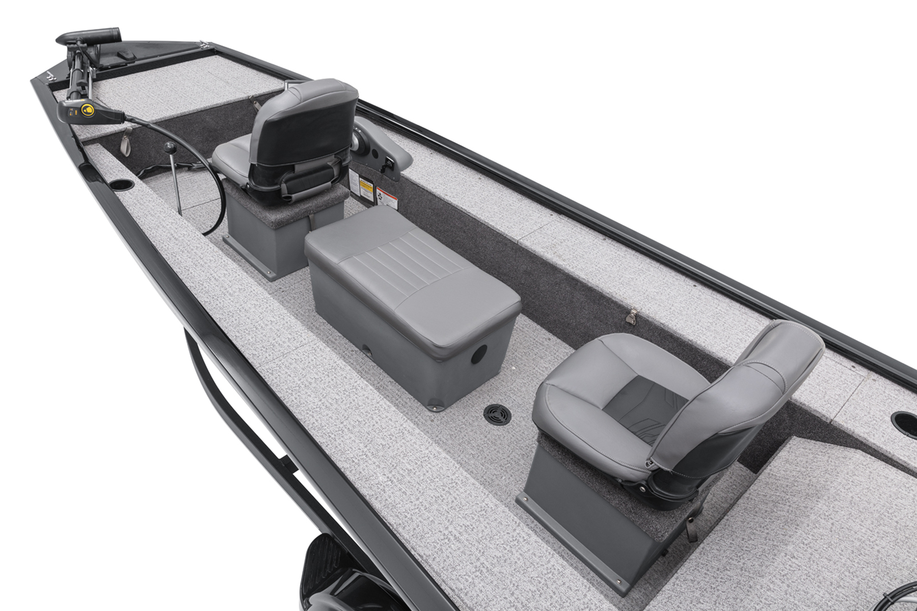 Bass tracker stick steer clearance