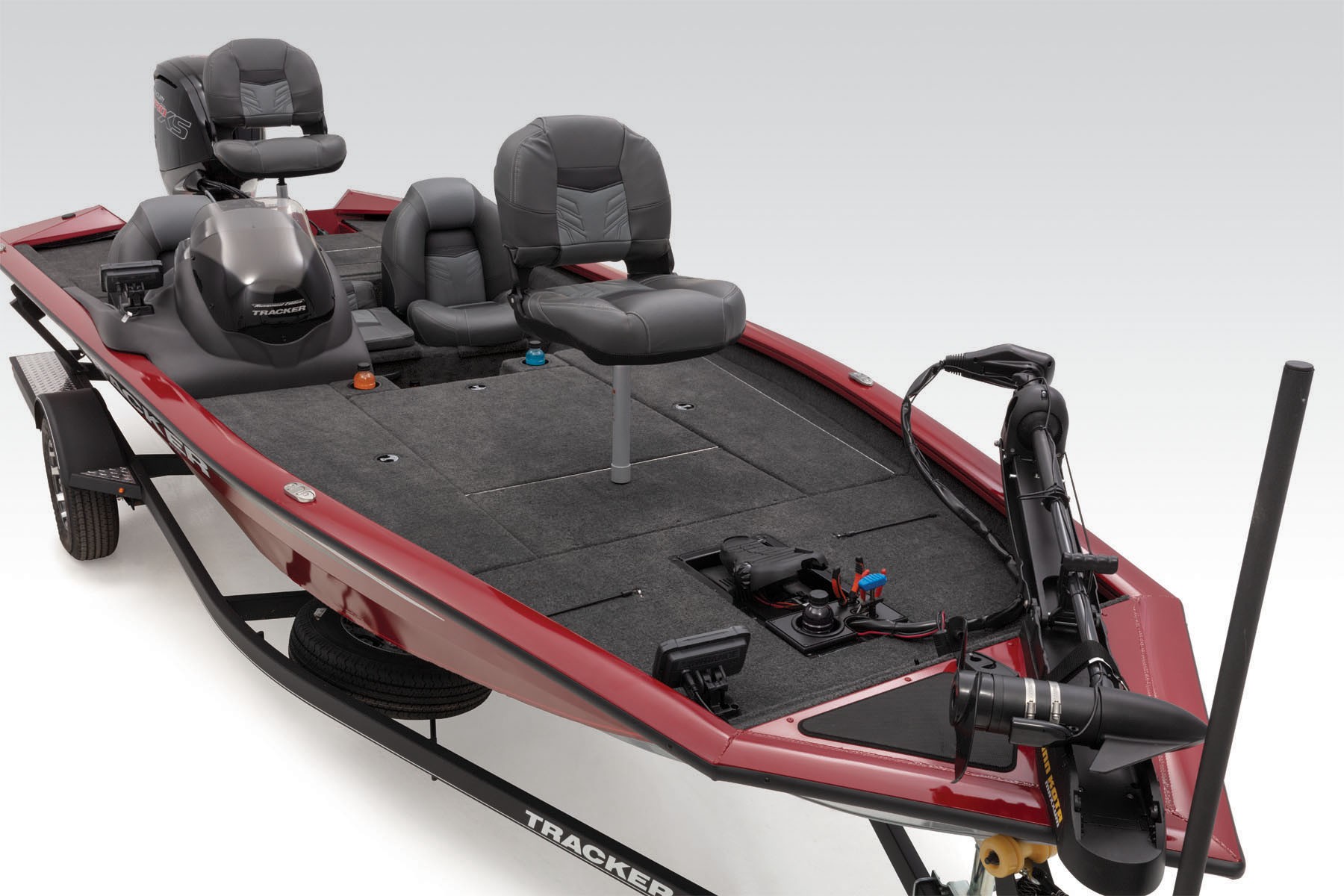 PRO TEAM 190 TX Tournament Edition TRACKER Mod V Bass Boat