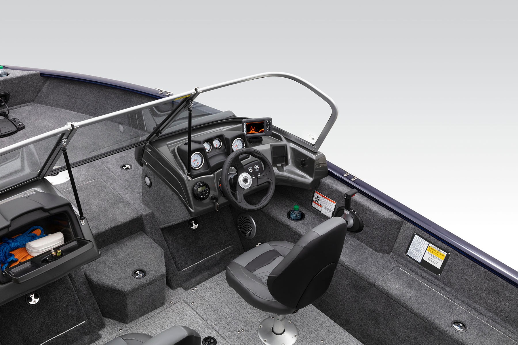 PRO GUIDE V-175 Combo - TRACKER Deep V Fish and Ski Boat