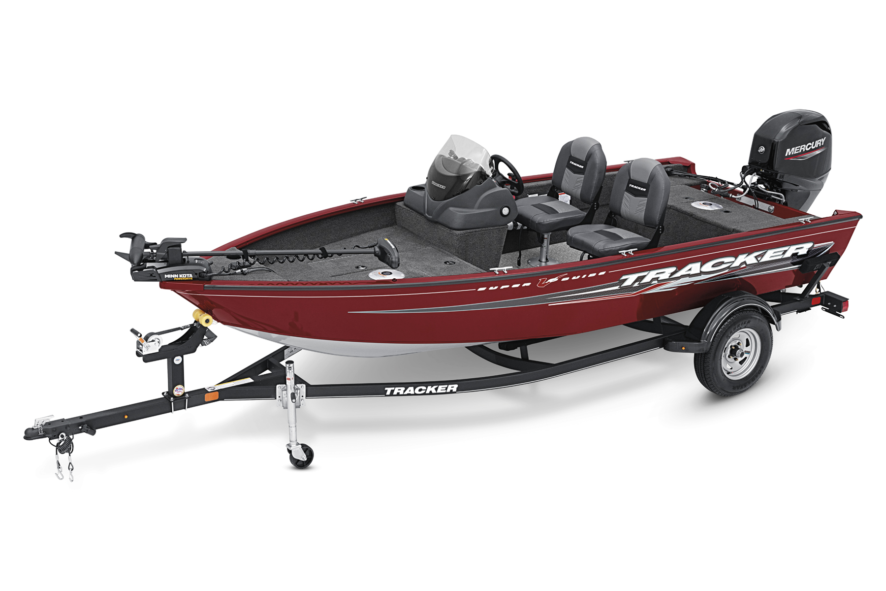 SUPER GUIDE V 16 SC TRACKER Deep V Fishing Boat