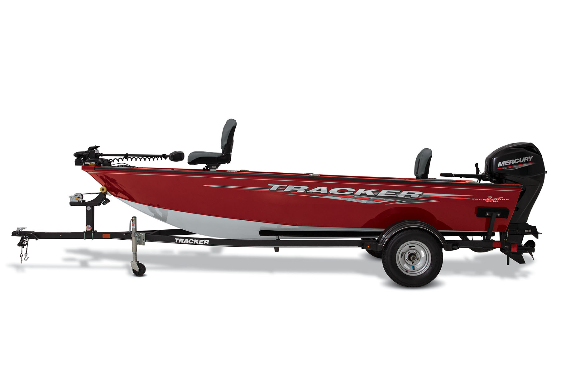 SUPER GUIDE V-16 T - TRACKER Deep V Fishing Boat