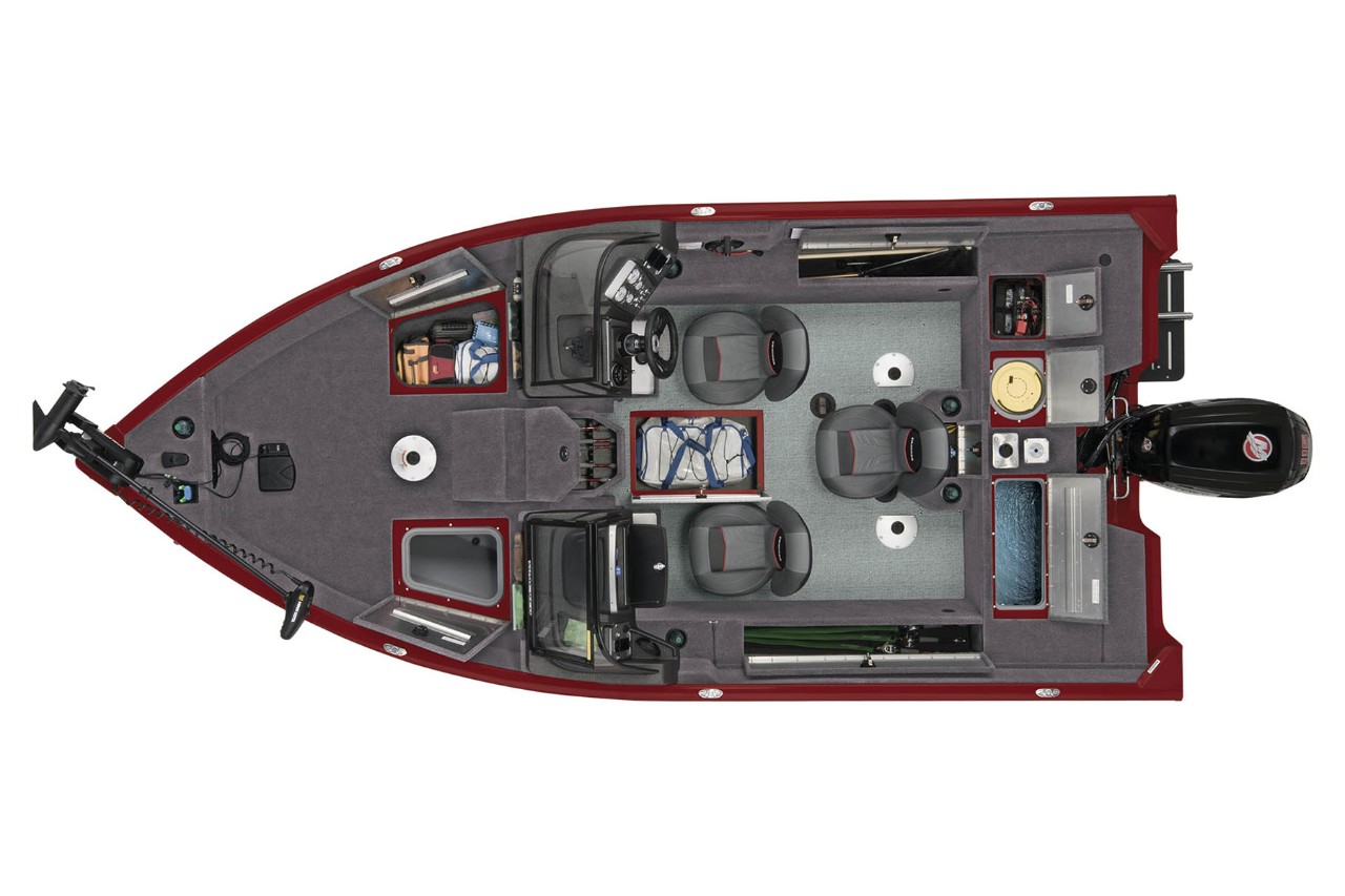 PRO GUIDE V175 WT TRACKER Deep V Fishing Boat