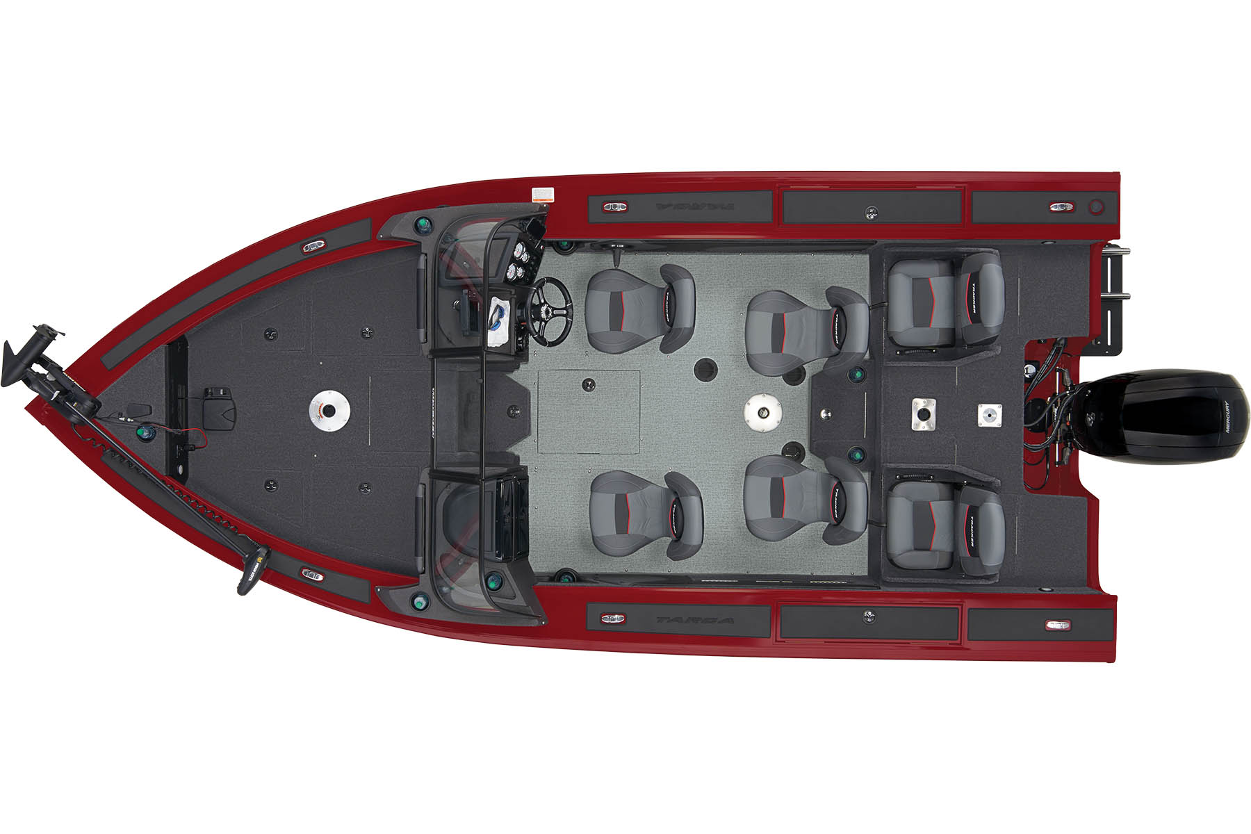 TARGA V-19 Combo - TRACKER Deep V Fish and Ski Boat