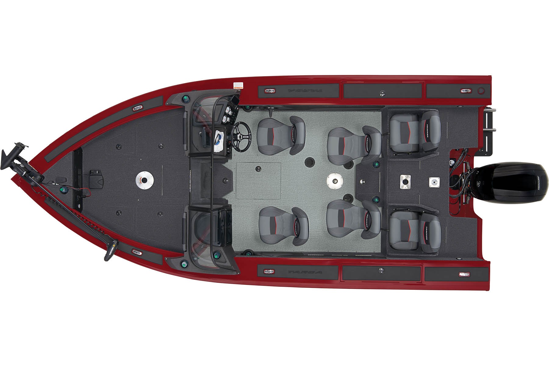 TARGA V-19 Combo | 19ft. TRACKER Deep V Fish and Ski Boat
