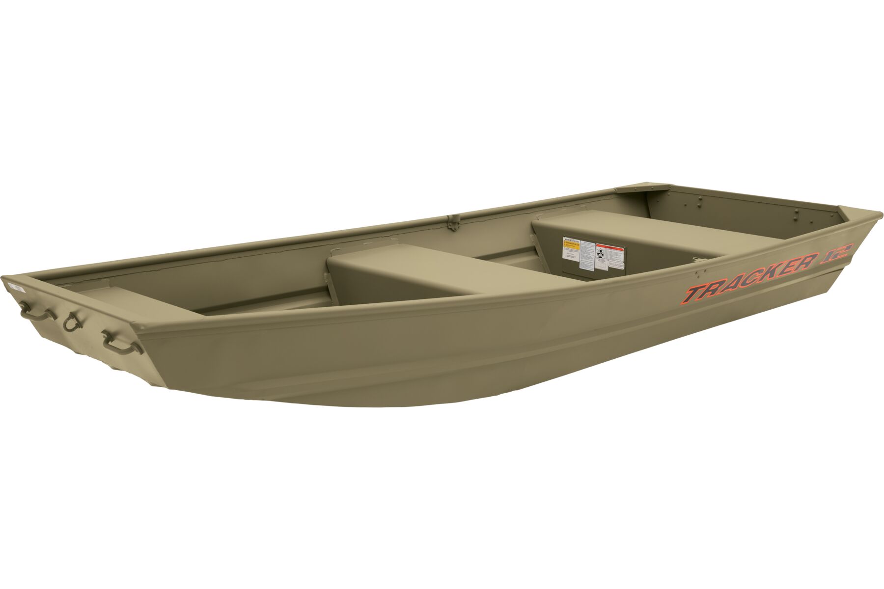 TOPPER 1236 - TRACKER Flat Bottom Jon Boat