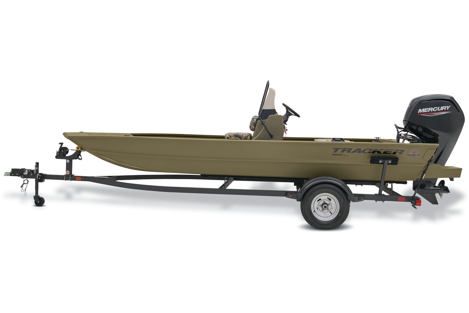 GRIZZLY 1860 CC - TRACKER Welded Jon Boat