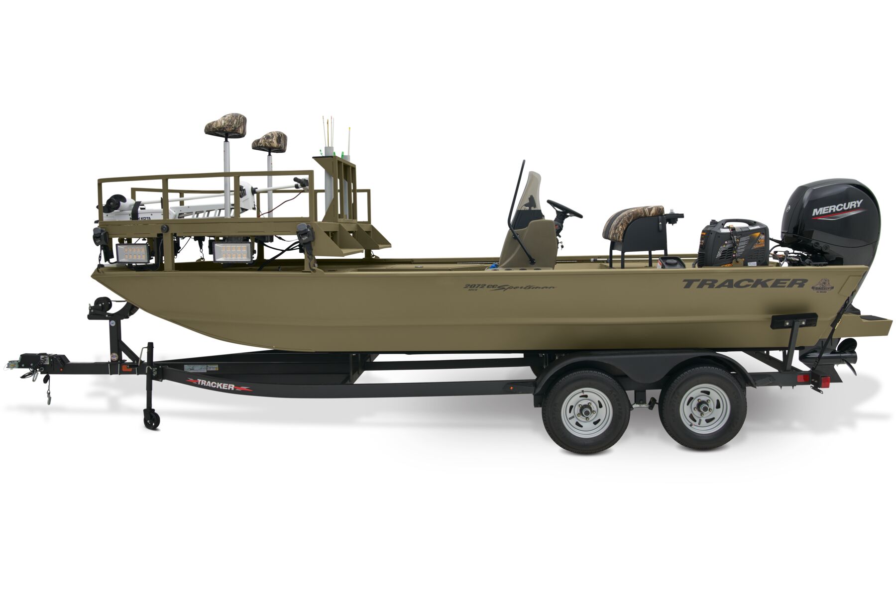 GRIZZLY 2072 CC Sportsman - TRACKER Welded Jon Boat