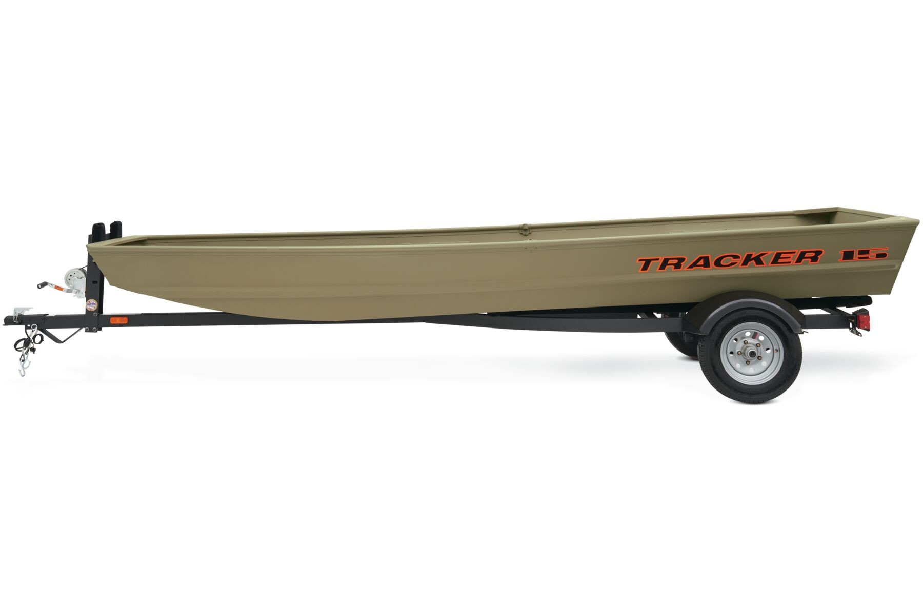 GRIZZLY 15 - TRACKER Flat Bottom Jon Boat