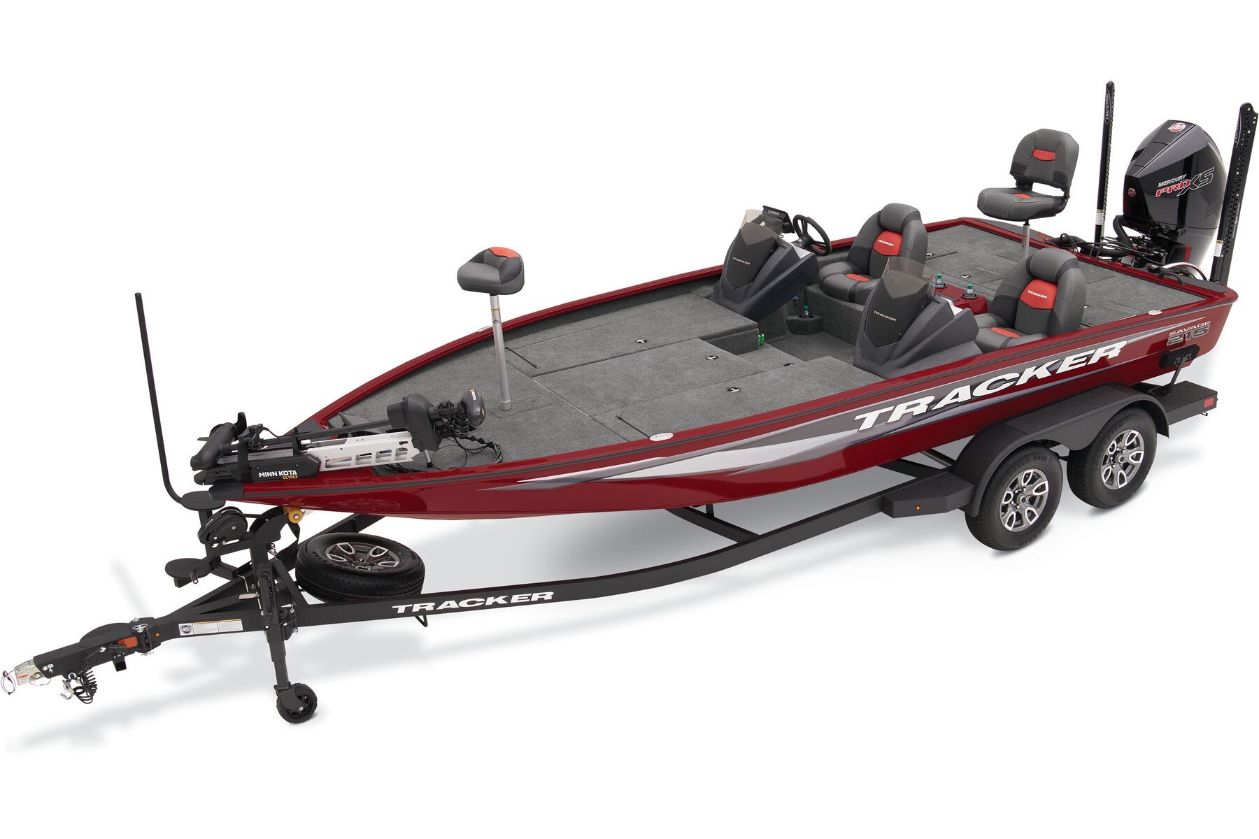 Tracker savage 215 21ft 3in mod v bass boat