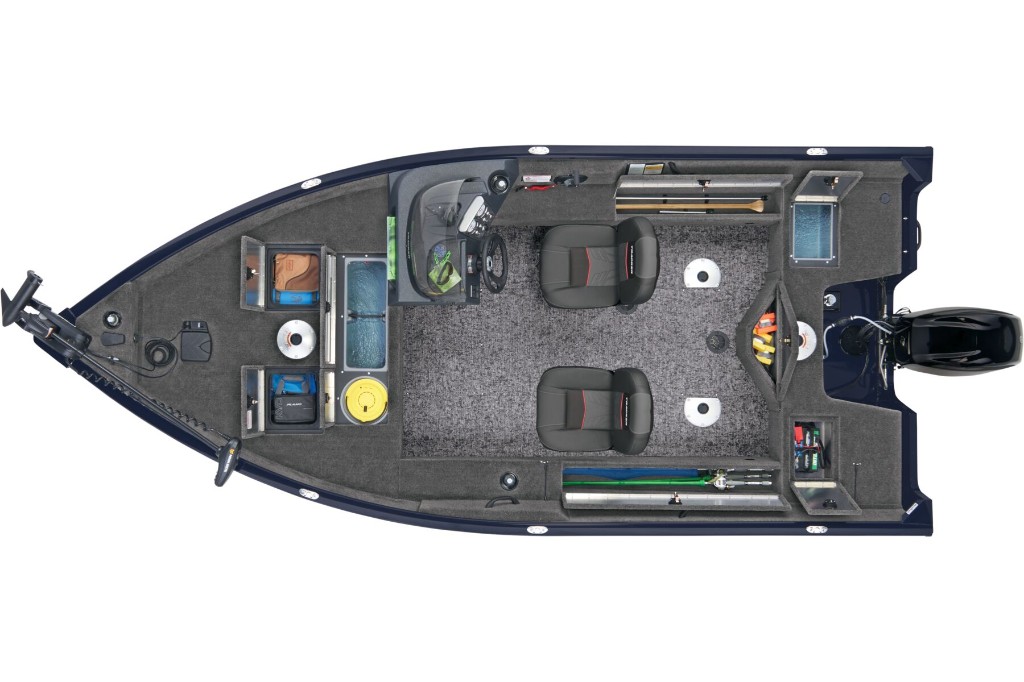 TRACKER PRO GUIDE V-16 SC | 16ft. 6in. Deep V Multi-Species Boat