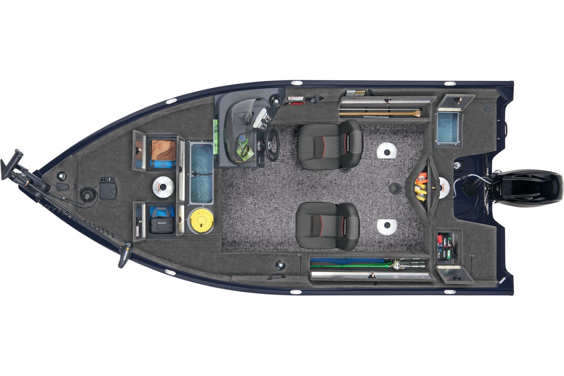 TRACKER PRO GUIDE V-16 SC | 16ft. 6in. Deep V Multi-Species Boat