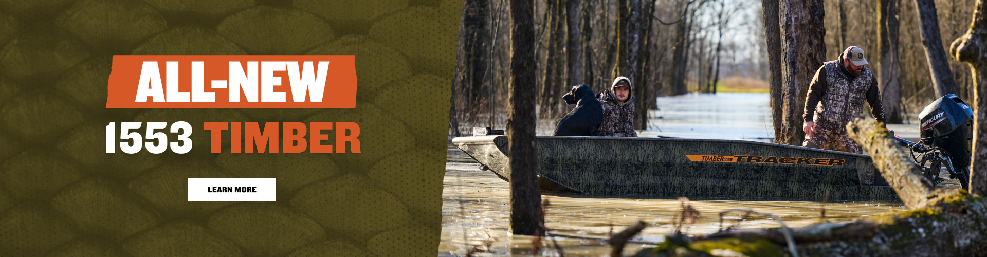 Tracker Boats – All New 1553 Timber
