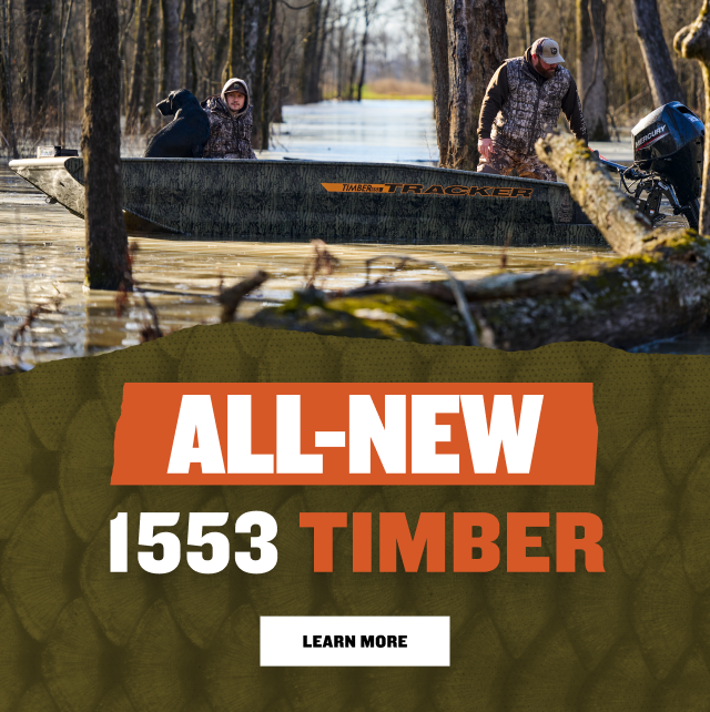Tracker Boats – All New 1553 Timber
