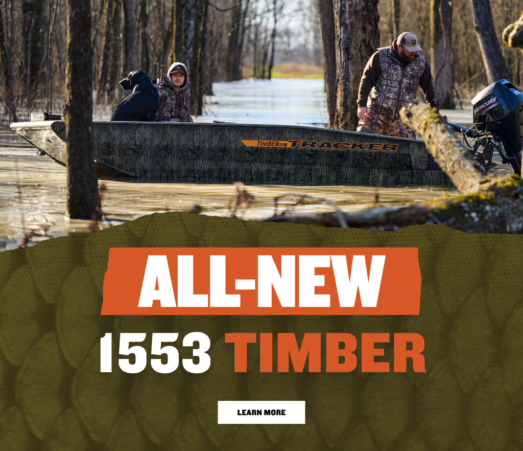 Tracker Boats – All New 1553 Timber